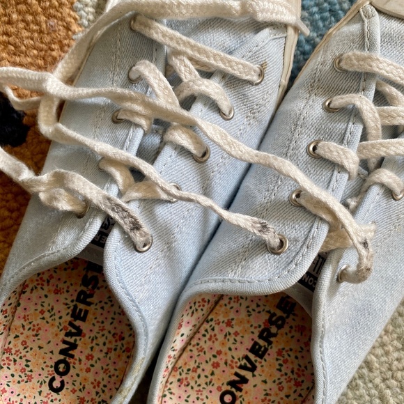 Converse I CTAS Dainty Mule Slip On Sneakers I Denim & White - Picture 13 of 16